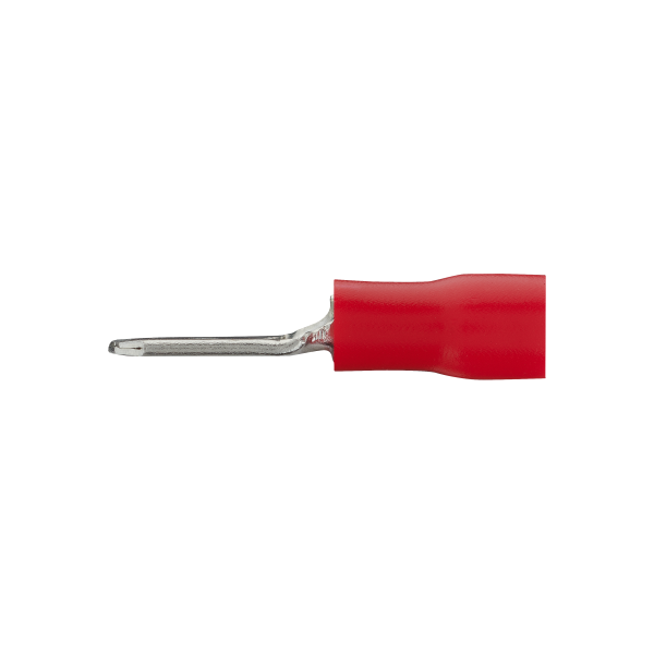 Sachet de 10 clips mâle pre-isolé Debflex rouge dim 6,3x0,8mm