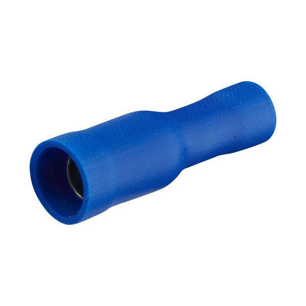 Sachet de 10 douilles cylindrique femelle pre-isolé Debflex bleu