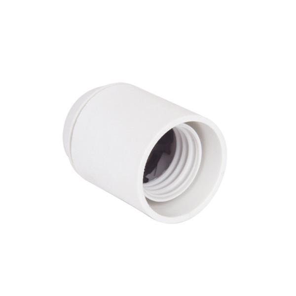 Douille e27 Debflex chemise lisse raccord 10mm blanc