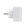 Adaptateur multiprise 3x 2 Pôles + à puits façade 6A blanc vrac