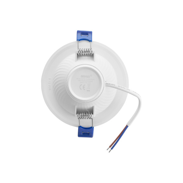 Downlight ø75mm smd verre blanc  5w trimax 400lm