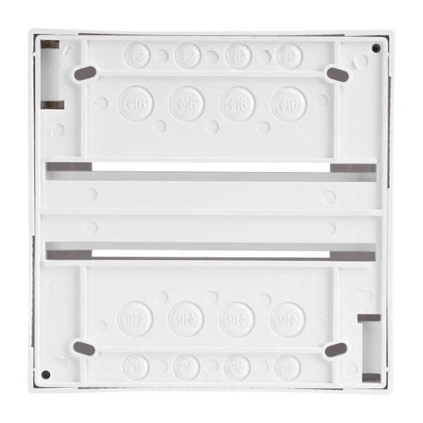 Tableau électrique vide 1rail 8 modules Debflex 160x160x65mm blanc