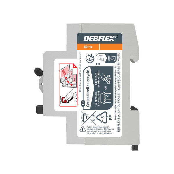 Interrupteur differentiel 2p 30ma 40a 2 modules type a