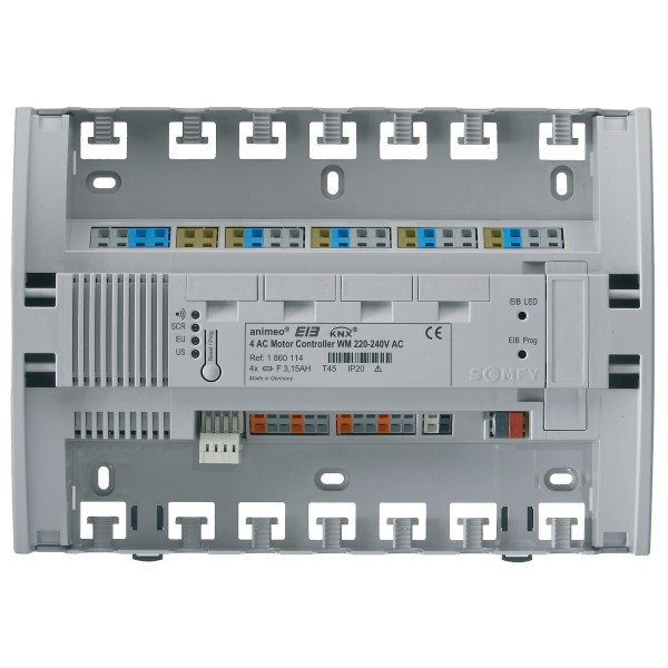 Animeo motor controller 4ac knx montage mural 230v ac