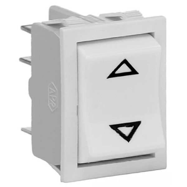 Inverseur bipolaire 5 positions 24v blanc