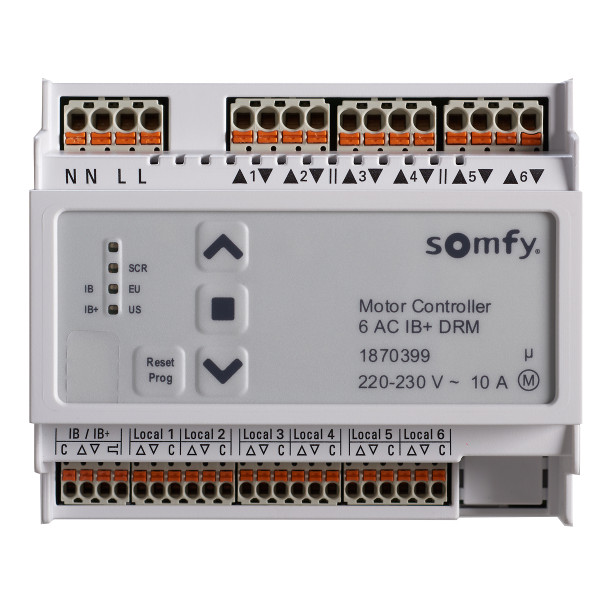 Animeo motor controller 6 ac ib+ montage rail din