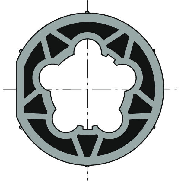 Roue clippage dur d63 x1