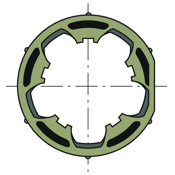 Roue clippage faible d50 x10