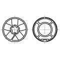 Roue+couronne d60 - heroal octo d125