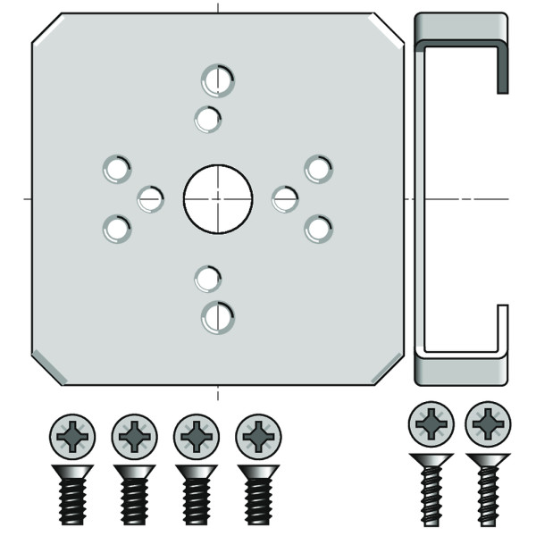 Support pour motorisation ls 40 coffre modulo