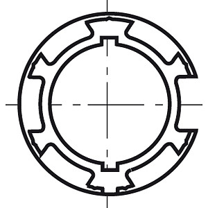 Couronne lt 60 - tube ø.89x2