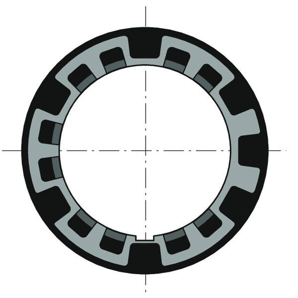 Couronne d50 tube imbac d85 goutte ronde