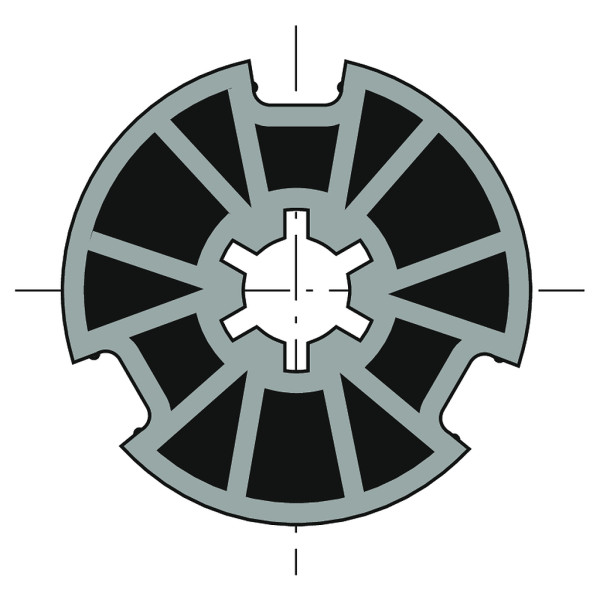 Roue ls 40 pour tube hassinger diamètre 51 