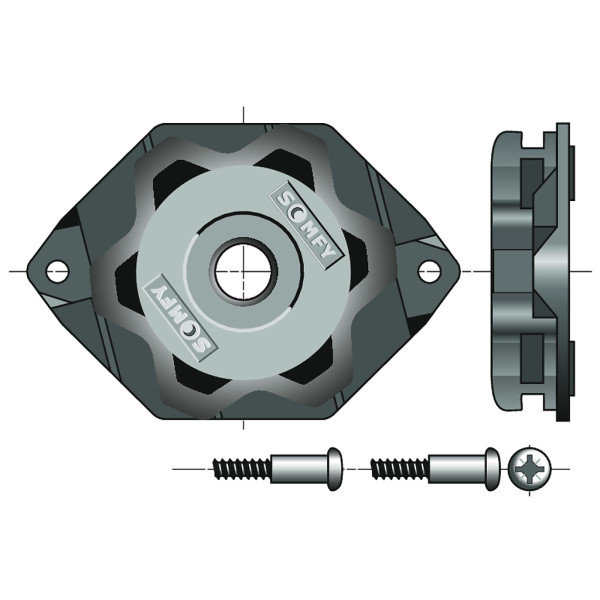 Support mot étoile csi ø50-60