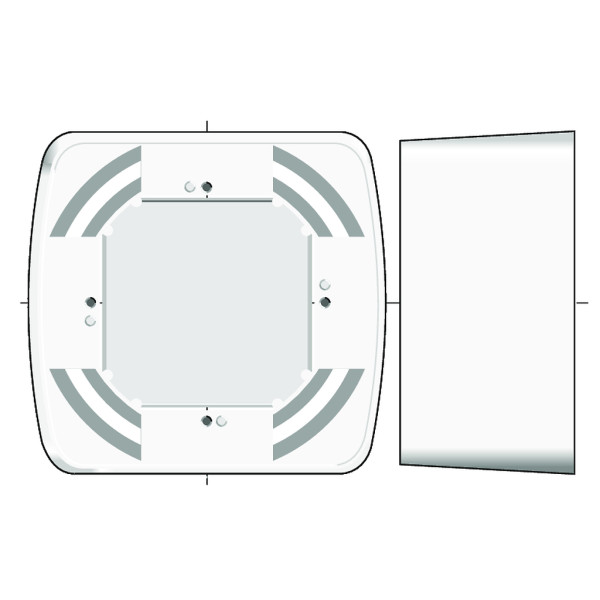 Boîtier montage en saillie inteo blanc