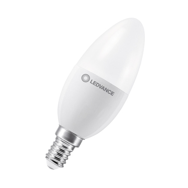 Led classic ledvance performance clb40 plastic 240° e14 4,9w 470lm ra80 2700k