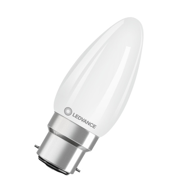 Led classic ledvance performance dim clb40 verre 300° b22d 4,8w 470lm ra80 2700k