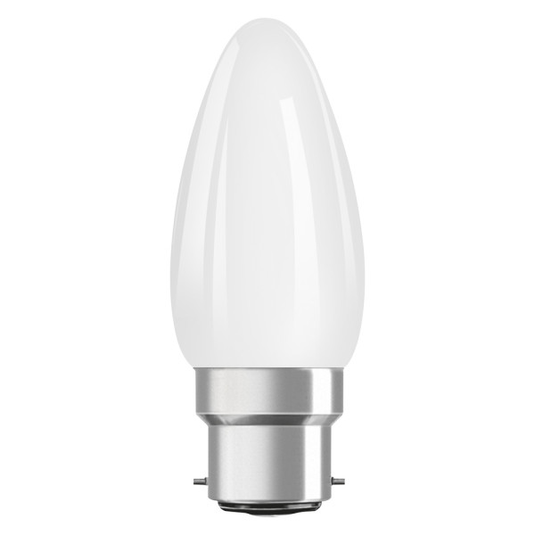 Led classic ledvance performance dim clb40 verre 300° b22d 4,8w 470lm ra80 2700k