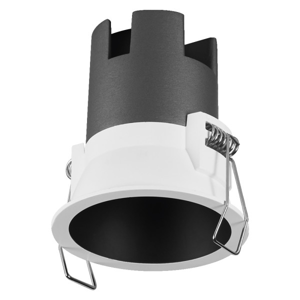 Ldv spot twist ø70mm 5w/3000k 350lm 30° blanc/noir spot décoratif ledvance