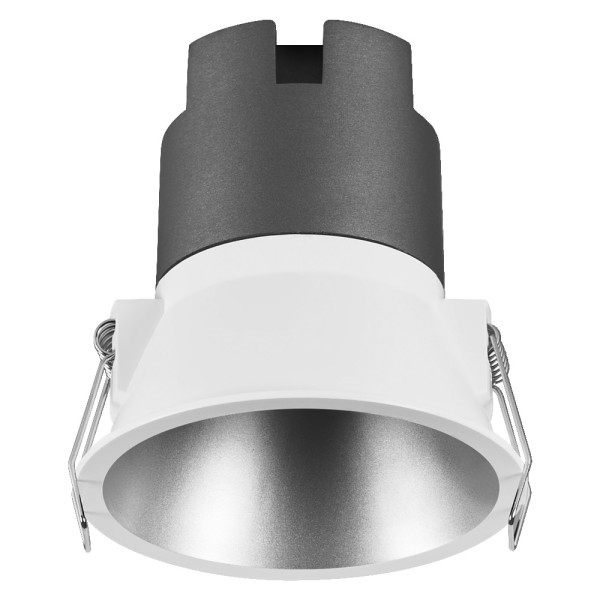 Ldv spot twist ø93mm 10w/4000k 800lm 30° blanc/argent spot décoratif ledvance