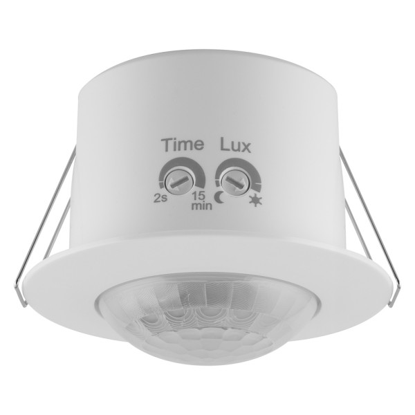 Sensor ceiling flush 360° blanc ledvance