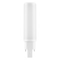 Dulux led ledvance d/e 13 hf ou ac plastic 120° g24q-1 6w 600lm ra80 3000k