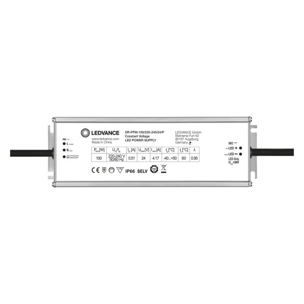 Driver led performance tension constante 24 v 100 w ip66 