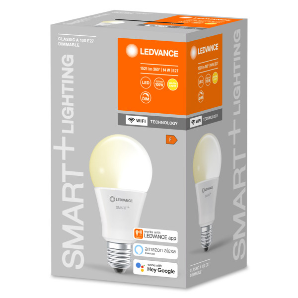 Ledvance smart+ wf a100 e27 dim 1521lm