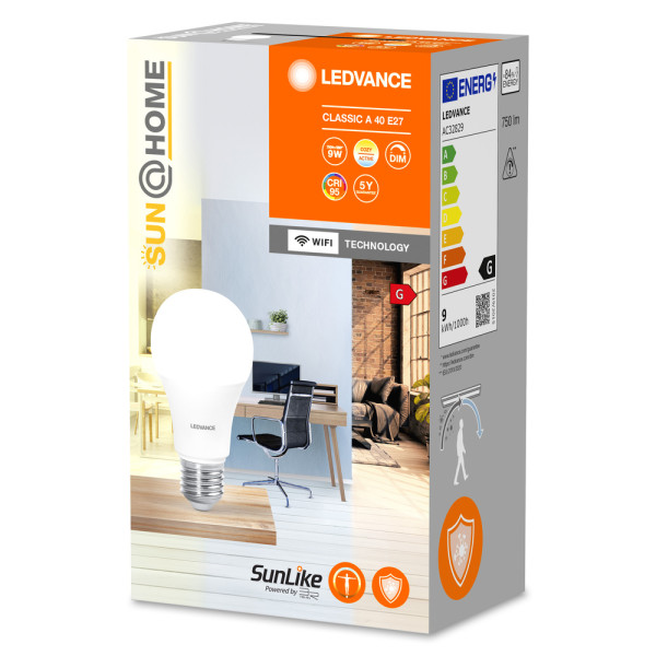 Ledvance smart+ hcl wf a60 230v tw e27     