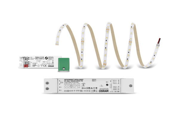 Biolux hcl ls s tw zb kit ruban led zigbee 2000lm/m 2700-6500k irc90 - 5 mètres