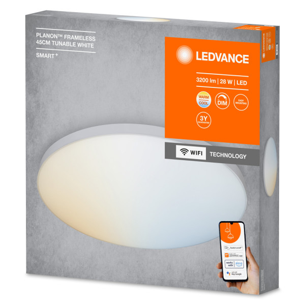 Ledvance smart+ wf planonframeless 40 rd tw 2700lm