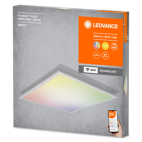 Ledvance smart+ wf planon plus 60x60 rgbw