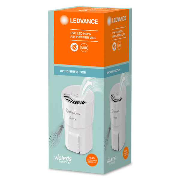 Ldv uvc hepa air purifier usb purificateur air uvc ledvance