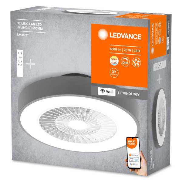 Ledvance smart+ wf ceiling fan cyl rem twgr