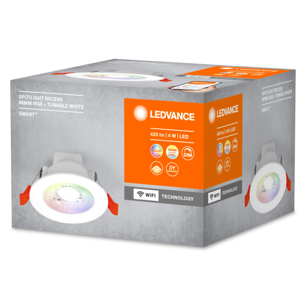 Ledvance smart+ wf sp 86mm 36deg rgbtw wt  