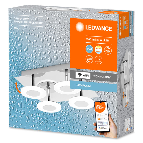 Ledvance smart+ wf orbis wave300sq ip44twcr