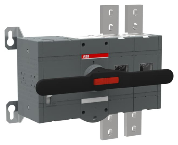 Interrupteur sectionneur motorisé ot 2-pole. jusqu'à 1500 vdc / 1600 a dc-20b.