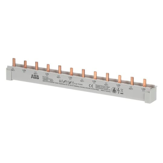 Ps2/12/16 - peigne 2p (l1+n) - 12 modules - 80a - 16mm²