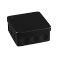 Ap10m -boîte de dérivation ip65 eco solutions-h104xl104xp45mm- noir - gwt 650°c