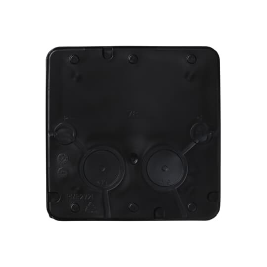 Ap10m -boîte de dérivation ip65 eco solutions-h104xl104xp45mm- noir - gwt 650°c