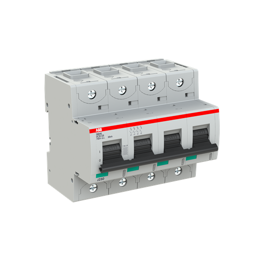 Disjoncteur s804s 4p 125a ucb raccordement à vis - 50ka (6 modules)