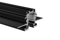 Lytespan rail encastré trimless 3m noir 9000-3/b-tr