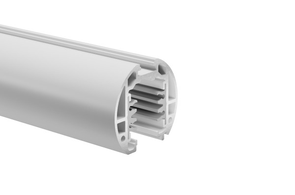 Lytespan rail en section ronde 1m blanc 9000-1/w-st15