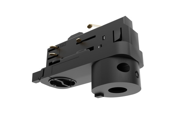 Rail lytespan adaptateur suspendu asymétrique dali noir 9209/b