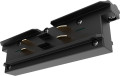 Rail onetrack 3phases conn. droit noir