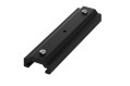 Rail onetrack etrier de jonction court noir