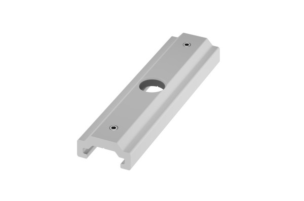 Rail onetrack support fileté m13 aluminium blanc s-9000/322-m13-w