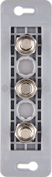 Mécanisme étroit long Acier 3 poussoirs PUSH ø8 (073-043G)