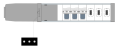 Bloc nourrice Legrand 3 prises RJ45 Cat6 FTP + 3 chargeurs USB port C -  LG2409001826654