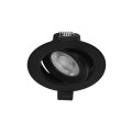 Carat ii spot diam 90mm noir 5w 4000k dim + connect